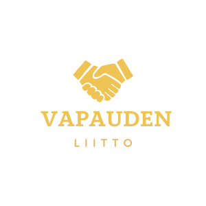 Vapauden liitto logo, keltainen