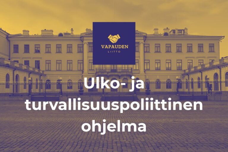 Ulko- ja turvallisuuspoliittinen ohjelma